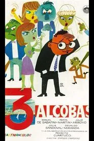 Tres alcobas movie poster