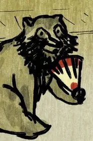 The Japanese myth of the trickster raccoon movie poster