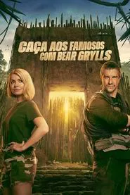 Poster da série Caça aos Famosos com Bear Grylls