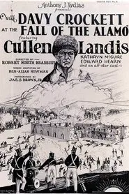 With Davy Crockett at the Fall of the Alamo movie poster