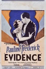 Poster do filme Evidence