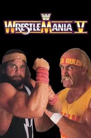 WWE WrestleMania V movie poster