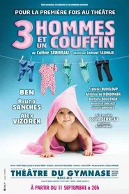 3 hommes et un couffin movie poster