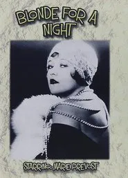 A Blonde for a Night movie poster