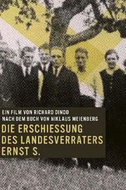 The Execution of the Traitor to the Homeland Ernst S. movie poster