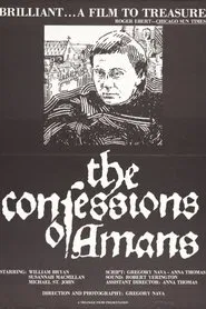 The Confessions of Amans movie poster