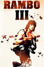 Rambo III movie poster