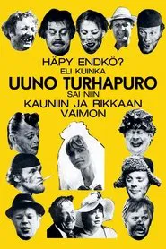Poster do filme Häpy endkö? Eli kuinka Uuno Turhapuro sai niin kauniin ja rikkaan vaimon