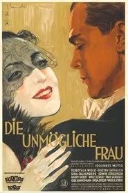 Die unmögliche Frau movie poster