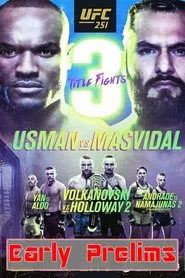 UFC 251: Usman vs. Masvidal - Early Prelims movie poster