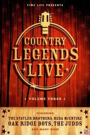 Time-Life: Country Legends Live, Vol. 3 movie poster