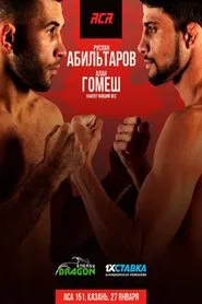 ACA 151: Abiltarov vs. Gomes movie poster