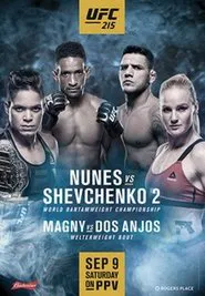 UFC 215: Nunes vs. Shevchenko 2 movie poster