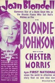 Blondie Johnson movie poster