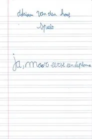 Adriaan Van den Hoof: Ja, Maar eerst een diploma movie poster