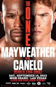 Floyd Mayweather Jr. vs. Canelo Álvarez movie poster