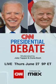 CNN Presidential Debate 2024 movie poster