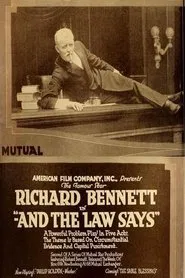 And the Law Says movie poster