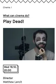 Poster do filme Play Dead!