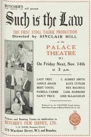 Such Is the Law movie poster