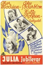 Poster do filme Fröken Julia jubilerar