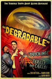 Degradable movie poster
