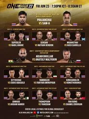 ONE Friday Fights 23: Paedsanlek vs. Kongklai movie poster