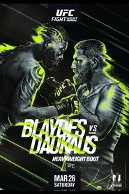 UFC on ESPN 33: Blaydes vs. Daukaus movie poster