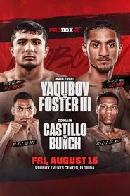 Muhammadkhuja Yaqubov vs. William Foster III movie poster