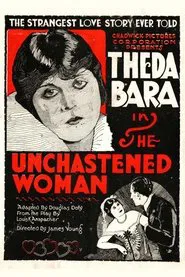 The Unchastened Woman movie poster