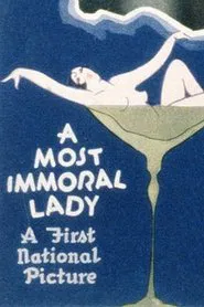 A Most Immoral Lady movie poster