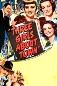 Three Girls About Town movie poster
