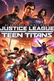 Justice League vs. Teen Titans movie poster