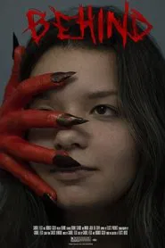 Behind movie poster