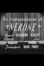 Nerone movie poster
