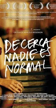 De cerca nadie es normal movie poster