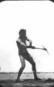 Athlete Swinging a Pick movie poster