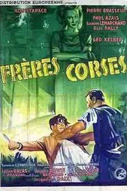 Corsican Brothers movie poster