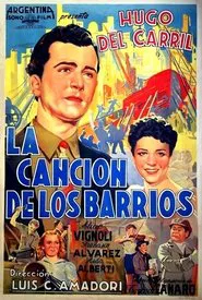 Poster do filme La canción de los barrios