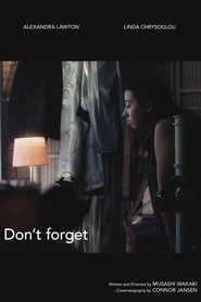 Poster do filme Don't Forget