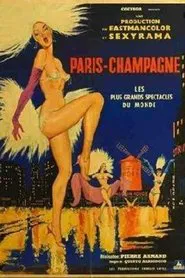 Paris champagne movie poster