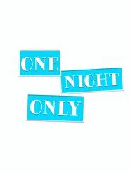 One Night Only movie poster