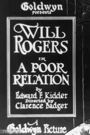 A Poor Relation movie poster