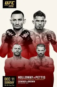 UFC 206: Holloway vs. Pettis movie poster