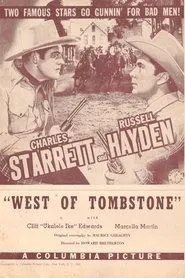 West of Tombstone movie poster