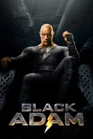 Black Adam movie poster