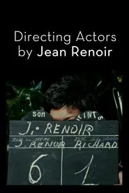 Directing Actors by Jean Renoir movie poster