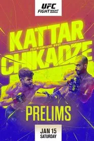UFC on ESPN 32: Kattar vs. Chikadze - Prelims movie poster
