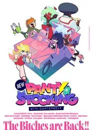 Poster da série New PANTY & STOCKING with GARTERBELT