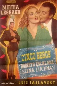 Cinco besos movie poster